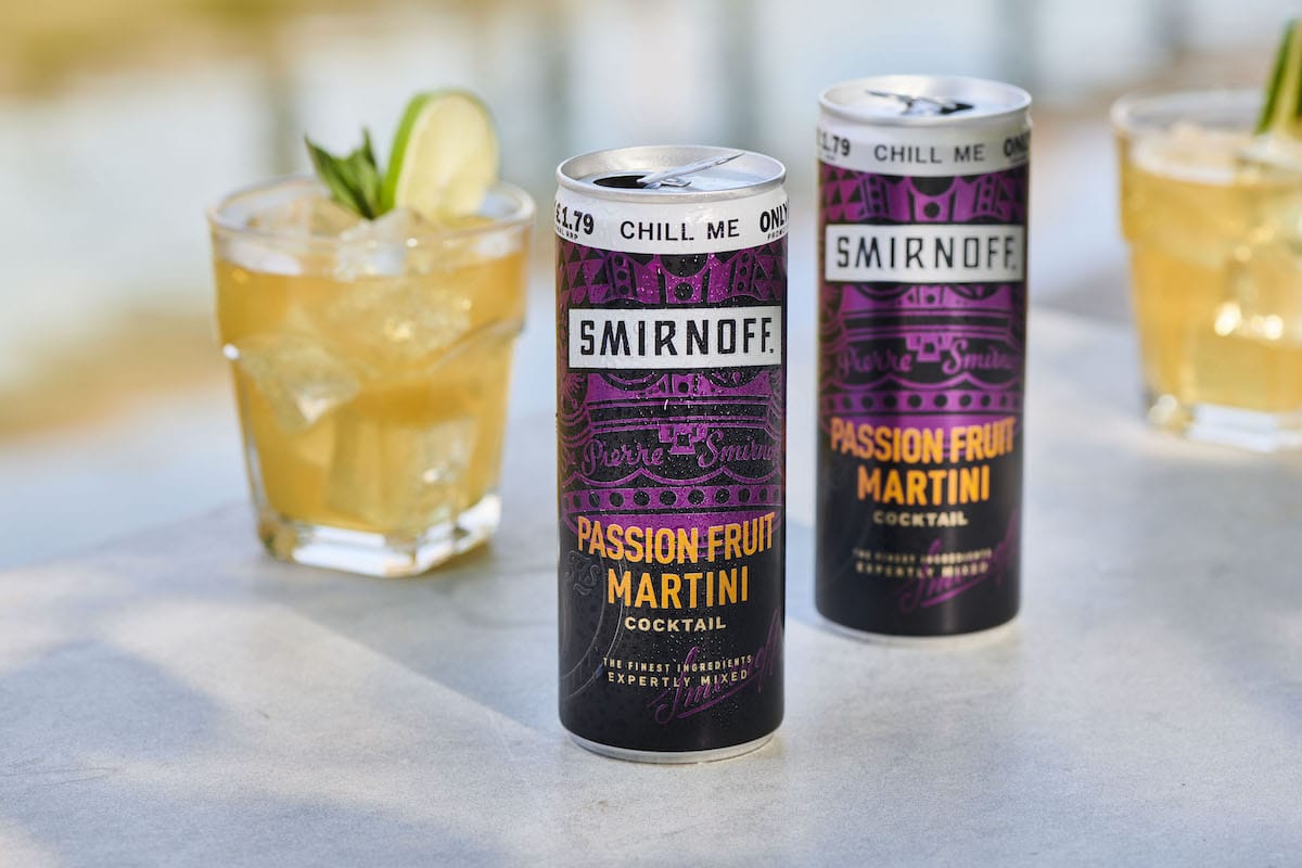 Smirnoff Passion Fruit Martini Cocktail Smirnoff 