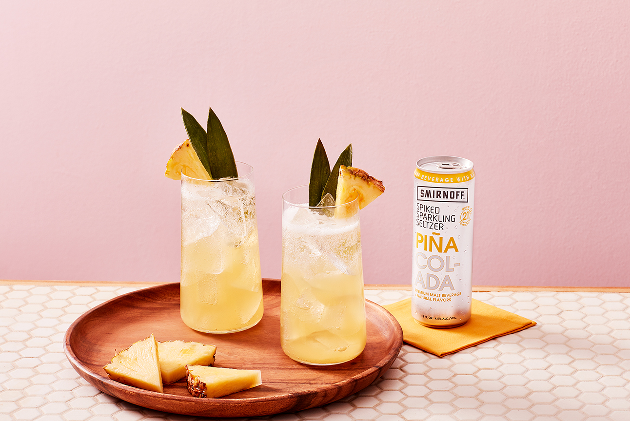 Smirnoff Seltzer Piña Colada Hard Seltzer Smirnoff